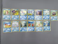Lot of 50 Pokemon Card Japanese vintage Old Back #1 - Image 5