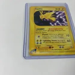 Pokemon TCG Zapdos Aquapolis 44/147 Non-Holo Card 2002 NM-VLP Condition - Image 2