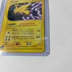 Pokemon TCG Zapdos Aquapolis 44/147 Non-Holo Card 2002 NM-VLP Condition - Image 3