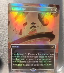 MTG Avatar The Last Airbender: Earthshape (Borderless) Regular R0067 - Image 1