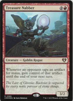 Treasure Nabber - FOIL - R Commander Masters 265 - MTG - Image 1