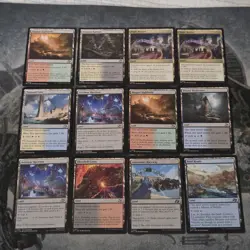 MTG Aetherdrift : Mix Dual Lands Lot • 12 - Image 1