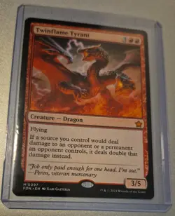 Twinflame Tyrant - Foundations (NM) - Magic the Gathering - Image 1