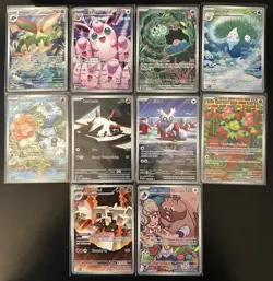 Pokemon TCG Illustration Rare Holo Lot Of 10 - Image 1