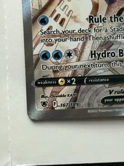 Pokemon TCG Origin Forme Palkia V Alt Art 167/189 NM/M Astral Radiance! - Image 4