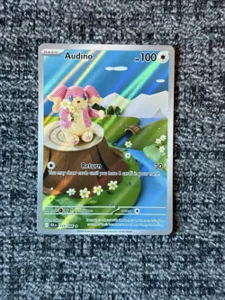 2025 Pokemon SV Black Bolt Audino Illustration Rare #151/086 - Image 1