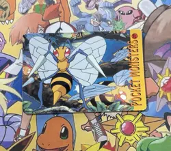 Pokemon Vintage Pocket Monsters Vending HOLO Prism Sticker 1999 Bandai Nintendo - Image 5