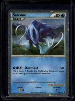 Pokemon TCG Suicune HGSS21 Promo LP - Image 1