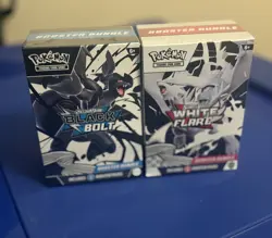 Pokemon Black Bolt and White Flare Booster Bundle Set of 2 Sealed - Image 2
