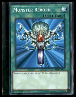 Monster Reborn #YS18-EN024 1st Edition Starter Deck: Codebreaker Yugioh - Image 1