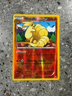 Pokemon TCG Cards Ninetales 21/160 Primal Clash Reverse Holo Rare NM - Image 1
