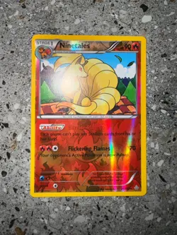 Pokemon TCG Cards Ninetales 21/160 Primal Clash Reverse Holo Rare NM - Image 3