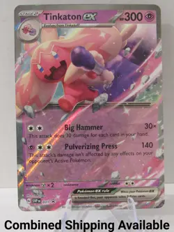 Tinkaton ex - 031 SV: Scarlet & Violet Promo Cards NM Holo English 16422 - Image 1