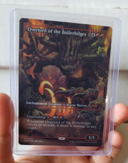 MTG- Overlord of the Boilerbilg- Duskmourn: House of Horror- #393- Showcase Foil - Image 2