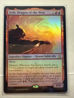 x1 Iroh, Dragon of the West - Foil R MTG Avatar: The Last Airbender: Eternal M/N - Image 1
