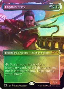 1 x FOIL Captain Sisay Secret Lair Drop Series 51 MTG Magic: the Gathering - Image 1