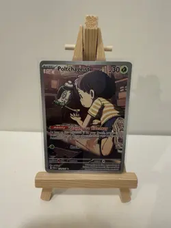 Pokemon TCG Poltchageist 171/167 Twilight Masquerade Full Art Holo Near Mint - Image 1
