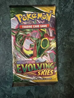 Pokemon TCG Evolving Skies Booster Pack Art Set +1 Sylveon 5 Pack Lot SHIPS4FREE - Image 2