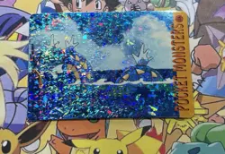 Pokemon Vintage Pocket Monsters Vending HOLO Prism Sticker 1999 Bandai Nintendo - Image 2