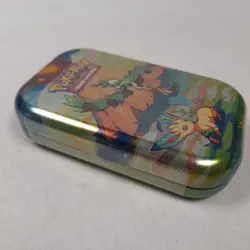 Paldea Leafeon Mini Tin - Pokemon TCG Vibrant - Sealed - Image 4