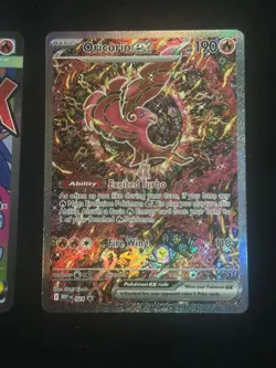 Pokemon Phantasmal Flames UPC MEGA Charizard & Oricorio EX #23 Promos - Image 5