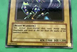 Yu-Gi-Oh! Vorse Raider CT2-EN003 Secret Rare Limited Edition Nr Mint - Image 4