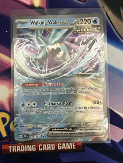 Walking Wake ex 050/162 TEF Temporal Forces Pokemon Card NM - Image 1
