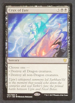 MTG Card - 1x Crux of Fate - Commander 2017 - NM - Rare - Magic The Gathering - Image 1