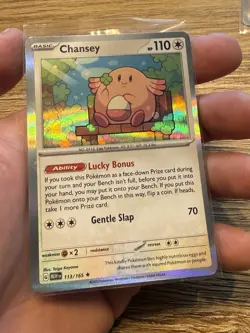 Chansey 113/165 Holo - MEW EN 2023 - Pokemon Card - Near Mint - Image 1