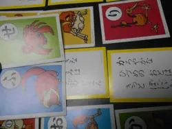 Pokemon JP Traditional Poker Playing Card Karuta x8 Kingler Meowth etc #2095 - Image 5
