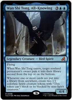 MTG Avatar: The Last Airbender Wan Shi Tong, All-Knowing Foil (Rare) - Image 2