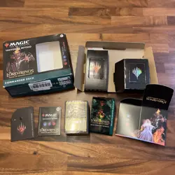 MTG Universes Beyond Magic Commander Deck Lord of The Rings Open Box - Image 1