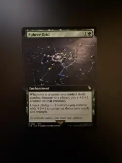 MTG Final Fantasy English Sphere Grid Extended Art 0123 Non-Foil - Image 1