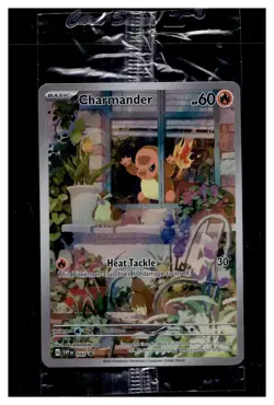 Charmander 044 SVP Obsidian Flames ETB Promo Rare Holo Pokemon TCG NM/M SEALED - Image 1