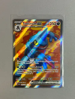 Toxicroak ex - 232/198 - Ultra Rare - Scarlet & Violet Base - Pokemon - NM/M - Image 1
