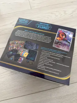 Mega Evolution Phantasmal Flames POKEMON CENTER ETB Elite Trainer Box IN HAND - Image 2