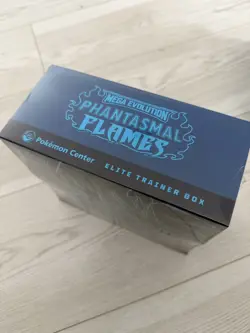 Mega Evolution Phantasmal Flames POKEMON CENTER ETB Elite Trainer Box IN HAND - Image 4