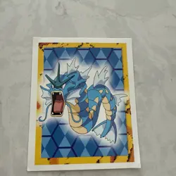 1999 Merlin Pokemon Album Stickers Gyarados #130 - Image 1