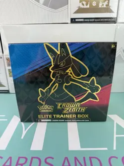 Pokemon TCG: Crown Zenith Elite Trainer Box Factory Sealed - Image 1