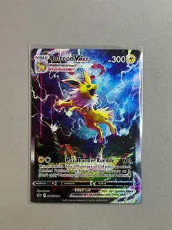 JOLTEON VMAX SWSH184 2021 POKEMON TCG SWSH JOLTEON VMAX PREMIUM COLLECTION PROMO - Image 1