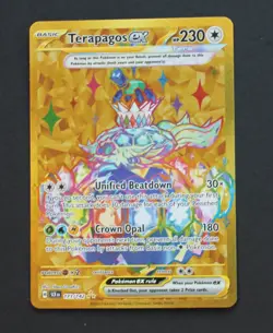 Terapagos ex 173/142 - Stellar Crown Pokemon TCG - NM - Image 1