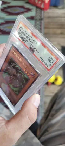 Yu-Gi-Oh! Exodia Necross DCR-020 1st Edition PSA 9 Mint Card Dark Crisis - Image 3