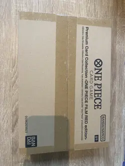 One piece TCG card game Flim Red Edition Premium collection Brand new unopened - Image 1