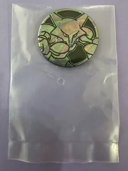 Alakazam Pokemon Coin Collection Holofoil Pokemon TCG Card Game From Japan - Image 1