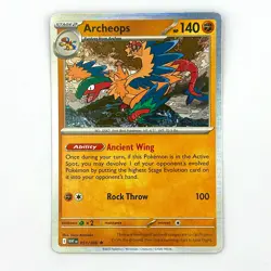 051/086 Archeops : Rare Holo Card : SV-10.5 White Flare : Pokemon TCG - Image 1