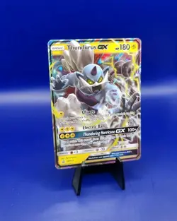 Thundurus GX SM133 Holo Rare Black Star Promo Pokemon Card Nintendo TCG 2018 - Image 2