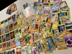 No Reserve - WARNING READ DESCRIPTION - Old Worn Pokemon Trading Cards Bulk Lot - Image 3