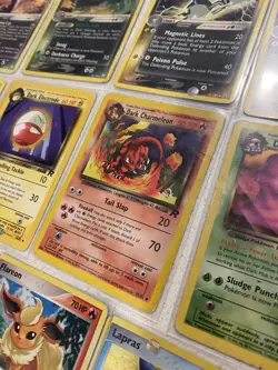 No Reserve - WARNING READ DESCRIPTION - Old Worn Pokemon Trading Cards Bulk Lot - Image 5