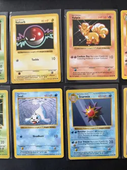 x 8 Pokemon Cards: Shadowless Base Set Cards Non-Holo Bundle Joblot 1999 WOTC - Image 3