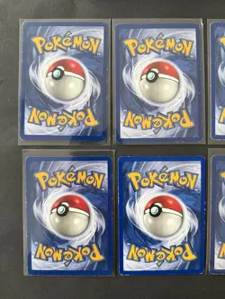 x 8 Pokemon Cards: Shadowless Base Set Cards Non-Holo Bundle Joblot 1999 WOTC - Image 5